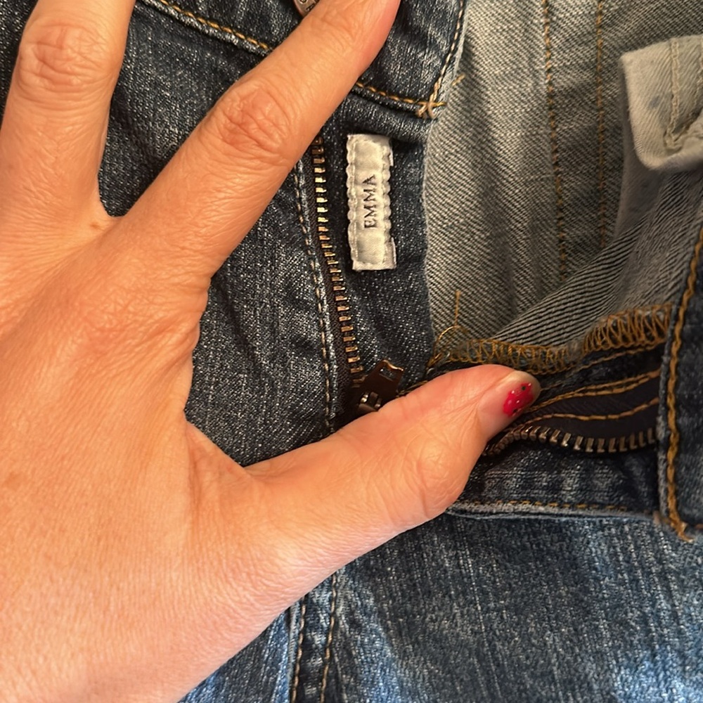 Abercrombie and Fitch - size 8R Emma jeans - casual, lt. wear, great condition. - Picture 4 of 8